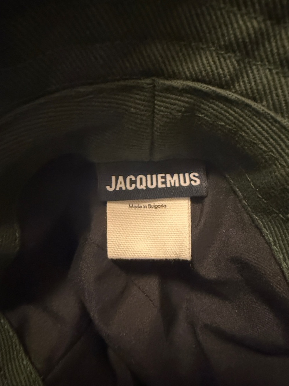 Jaquemus Le Bob Artichaut Bucket Hat - Size 56 NWOT - Picture 8 of 12
